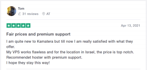 Kamatera Premium Support