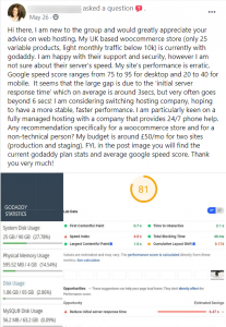 GoDaddy Slow Group Review