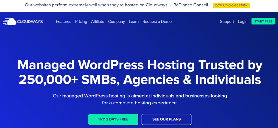 Cloudways WordPress Cloud Hosting