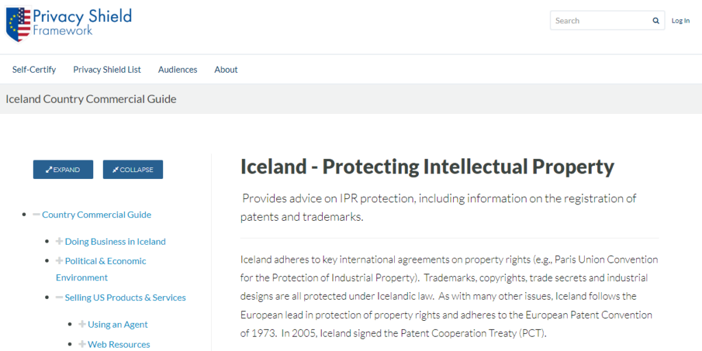 Iceland - Protecting Intellectual Property