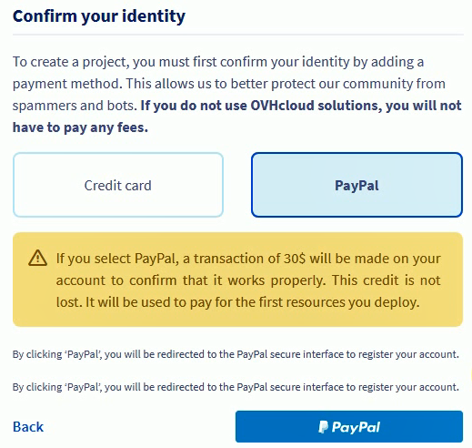 confirm your identity
