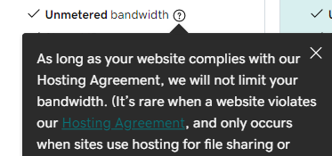 hosting agreement