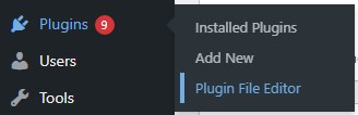 plugin file editor